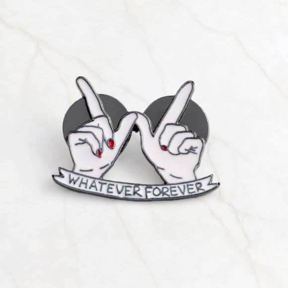 NEW Whatever Forever  Enamel Pin Brooch - Picture 2 of 6